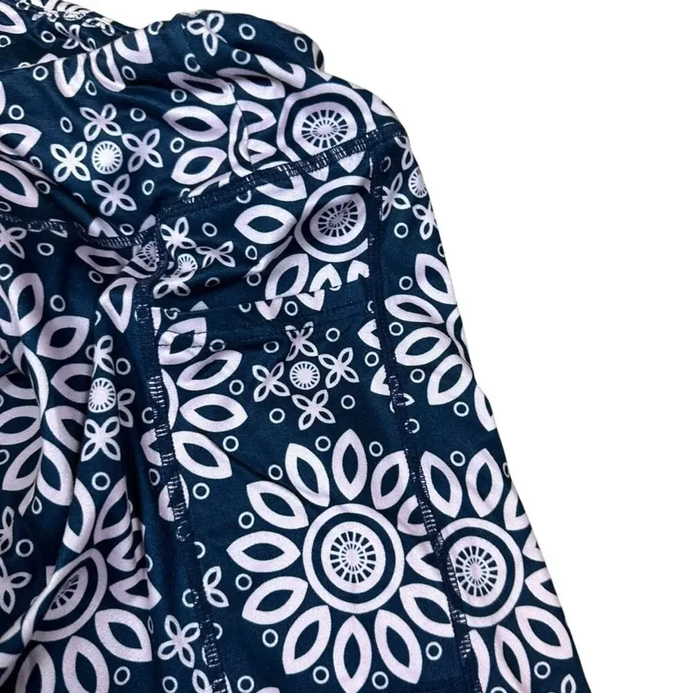 Koralhy 20 in. Golf Athletic Skort with Pockets Navy Pink Size Medium